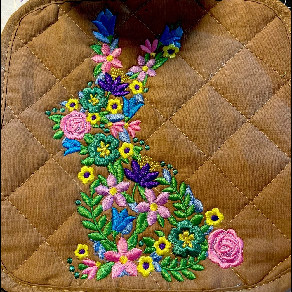 Pot holders personalized